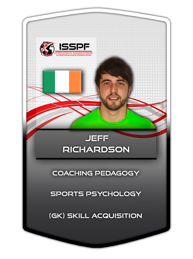 Jeff Richardson goalkeeping
