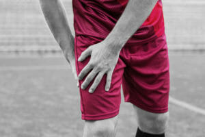 Player With Hip Injury