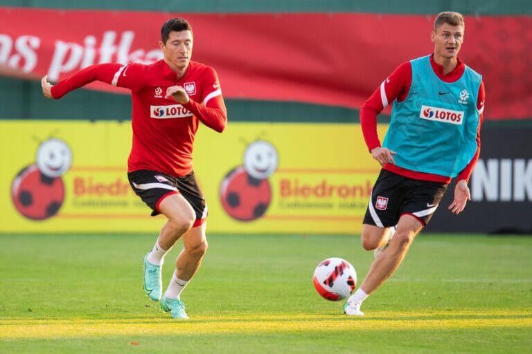 Training sessions of Poland national football team